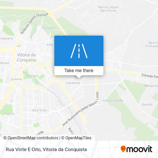 Rua Vinte E Oito map
