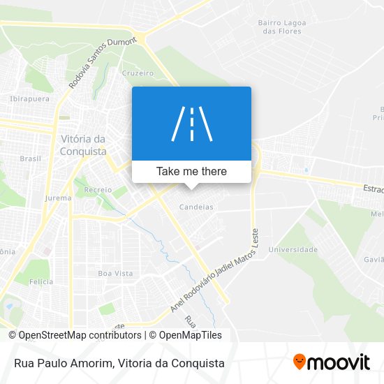 Rua Paulo Amorim map