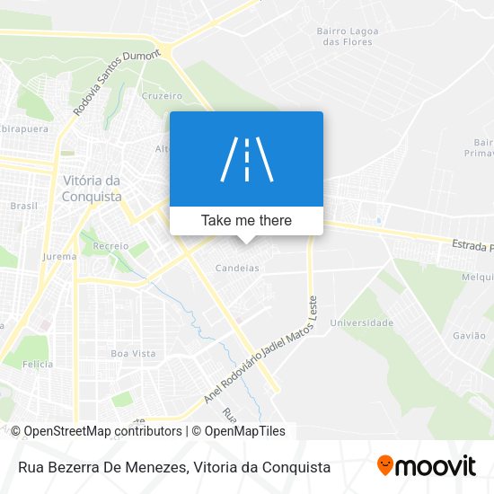 Rua Bezerra De Menezes map
