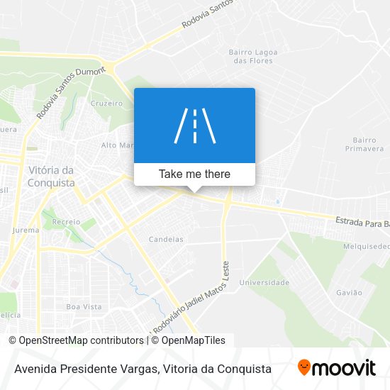 Avenida Presidente Vargas map