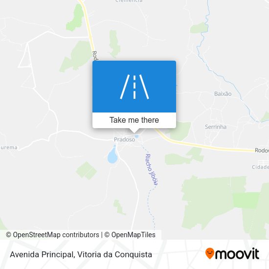 Avenida Principal map