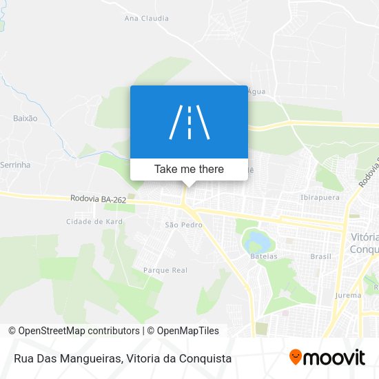 Rua Das Mangueiras map
