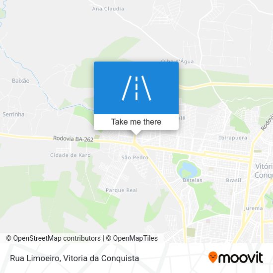 Rua Limoeiro map