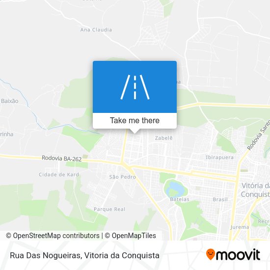 Rua Das Nogueiras map