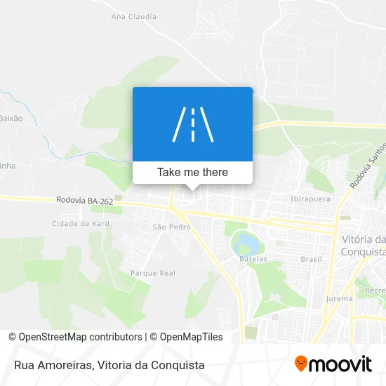 Rua Amoreiras map