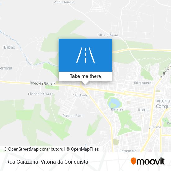 Rua Cajazeira map