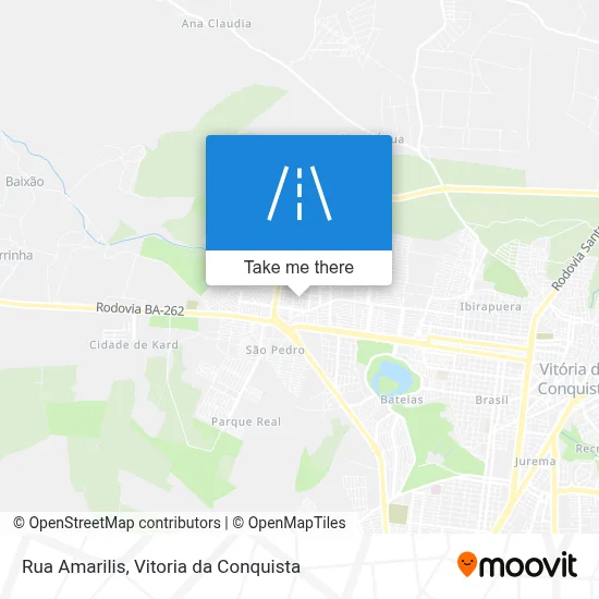 Rua Amarilis map