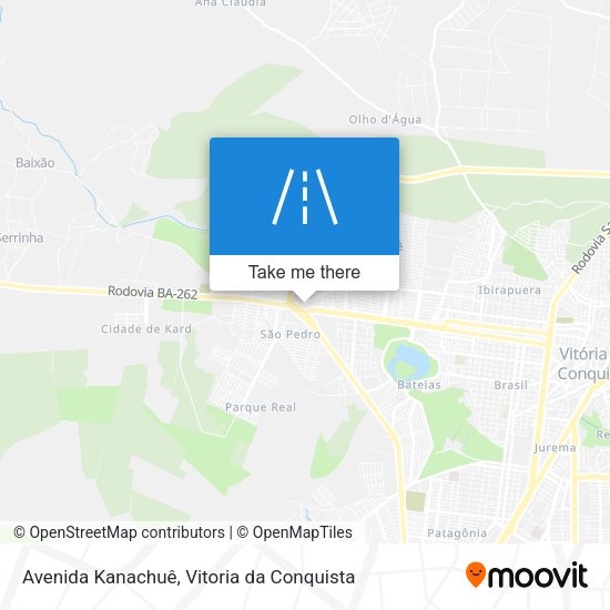 Avenida Kanachuê map
