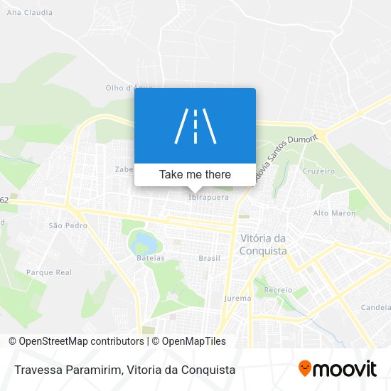 Travessa Paramirim map