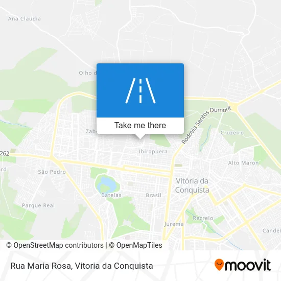 Rua Maria Rosa map