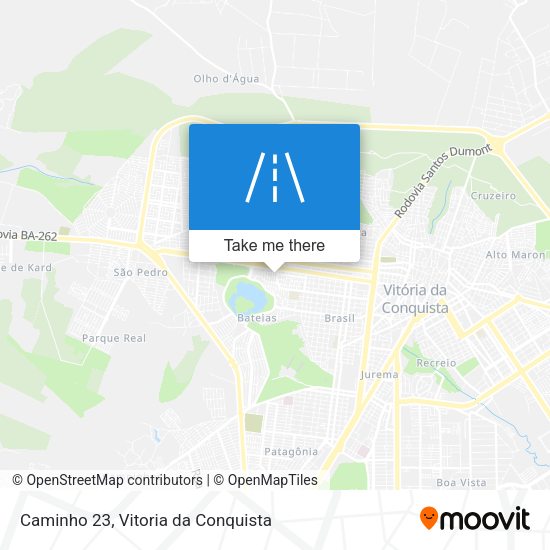 Caminho 23 map