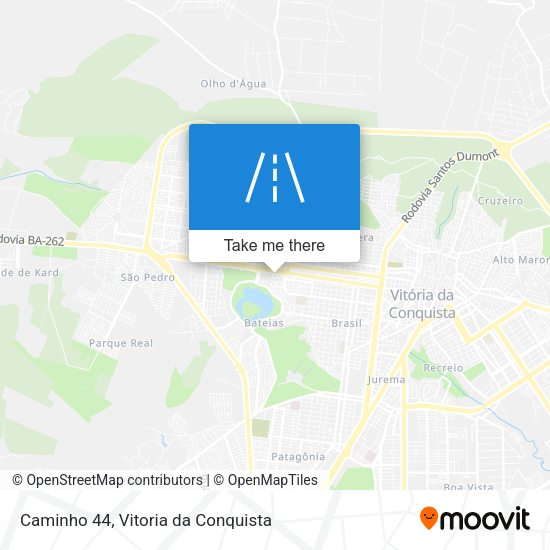 Caminho 44 map