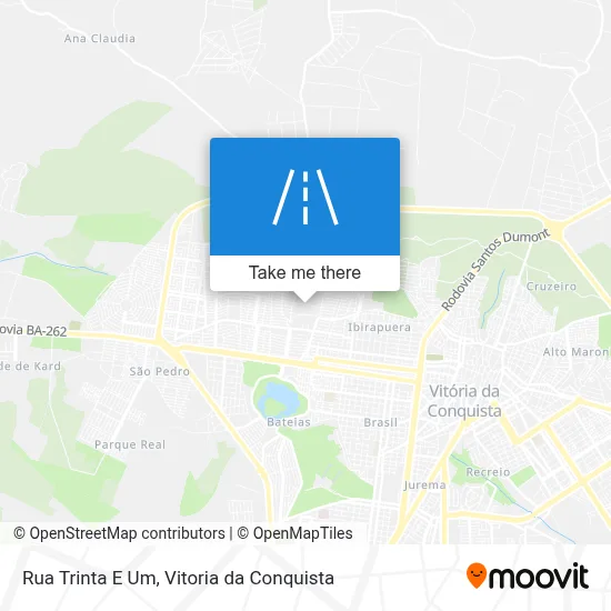 Rua Trinta E Um map