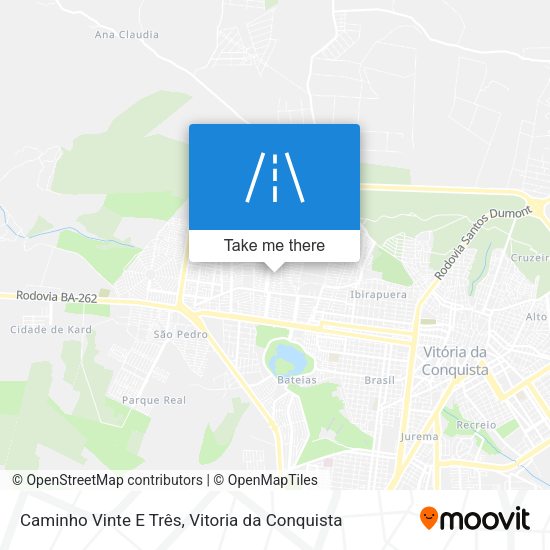 Caminho Vinte E Três map