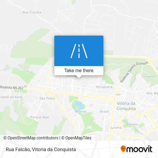 Rua Falcão map