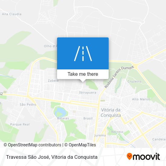 Travessa São José map