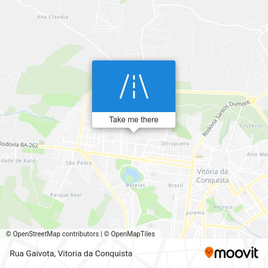 Rua Gaivota map