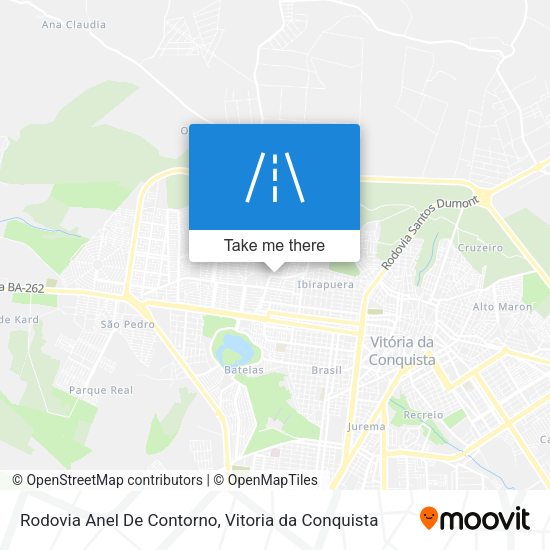 Rodovia Anel De Contorno map