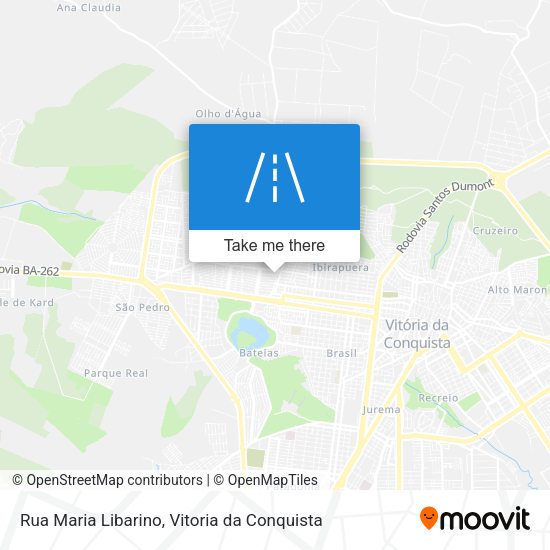 Rua Maria Libarino map