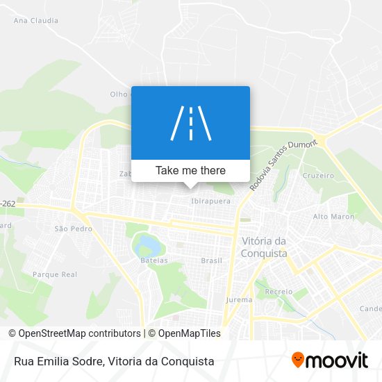 Rua Emilia Sodre map