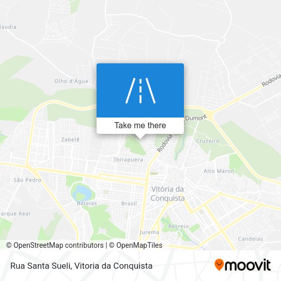 Rua Santa Sueli map