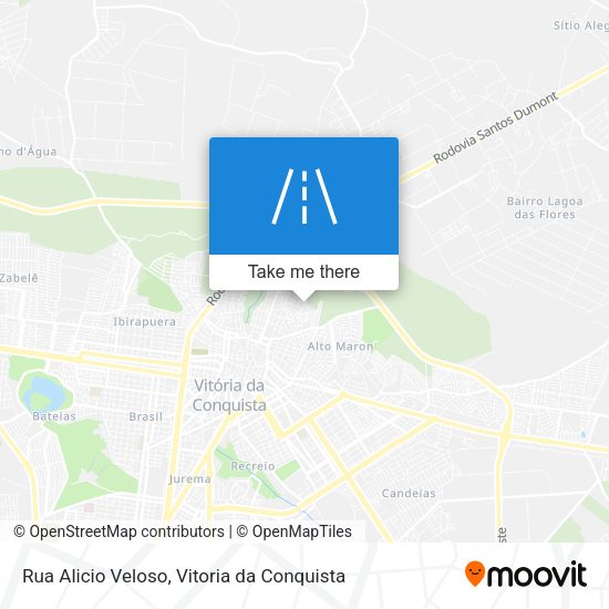 Rua Alicio Veloso map
