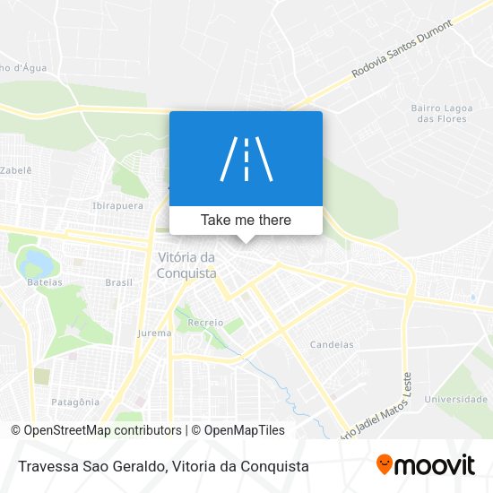 Travessa Sao Geraldo map