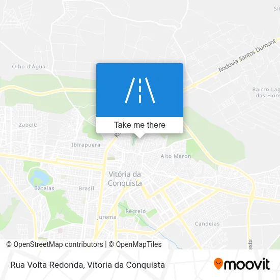Rua Volta Redonda map