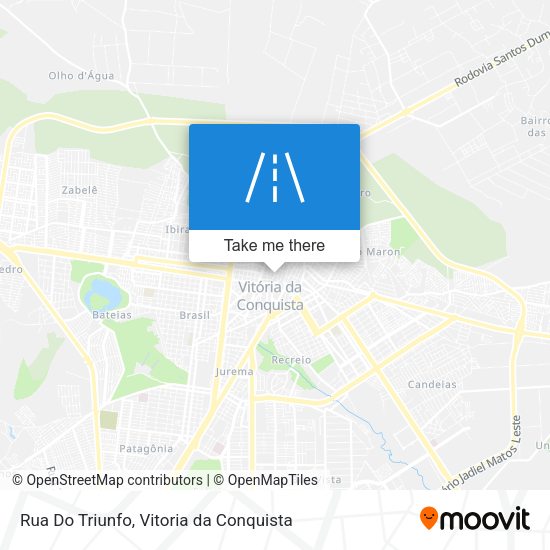 Rua Do Triunfo map