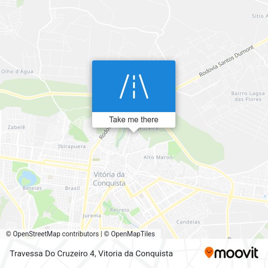 Travessa Do Cruzeiro 4 map