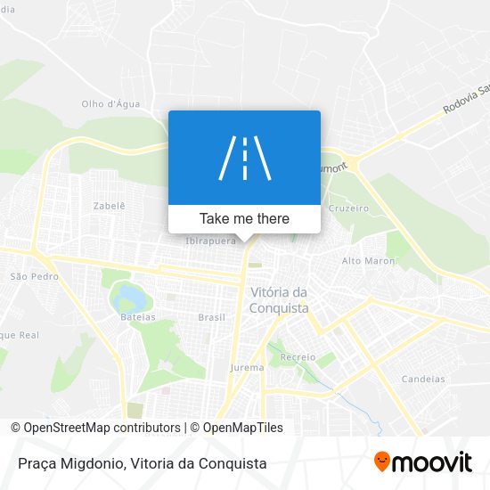 Praça Migdonio map
