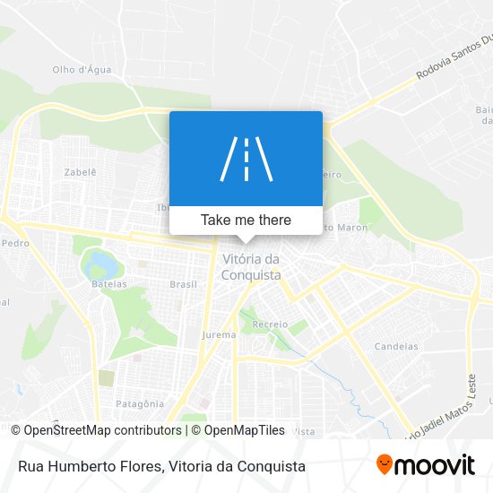 Rua Humberto Flores map