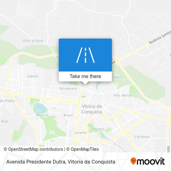 Avenida Presidente Dutra map