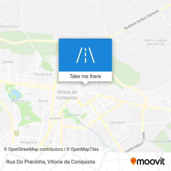 Rua Do Pracinha map