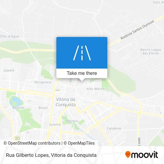 Rua Gilberto Lopes map