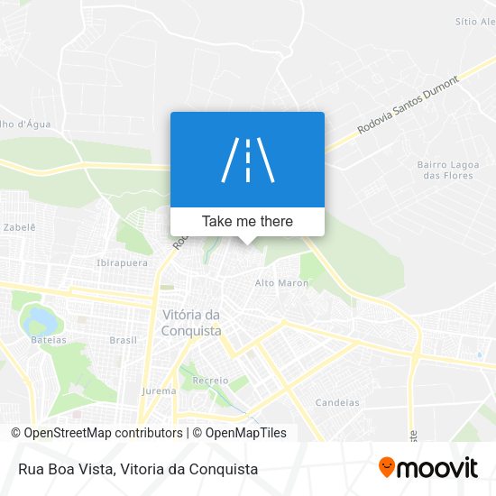 Rua Boa Vista map