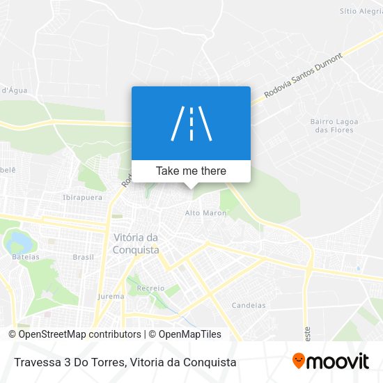 Travessa 3 Do Torres map