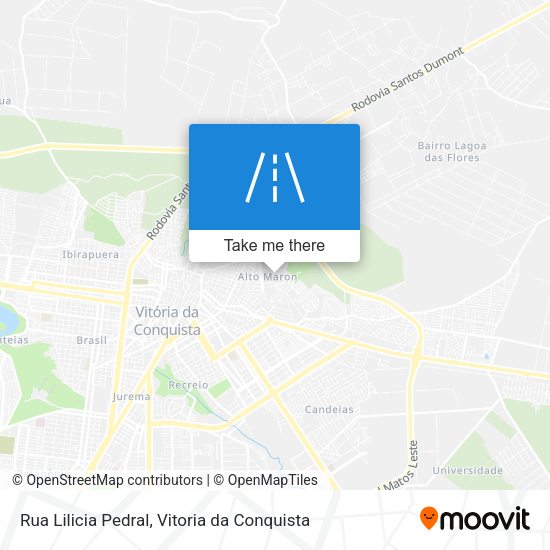 Rua Lilicia Pedral map