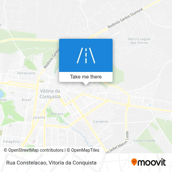 Rua Constelacao map