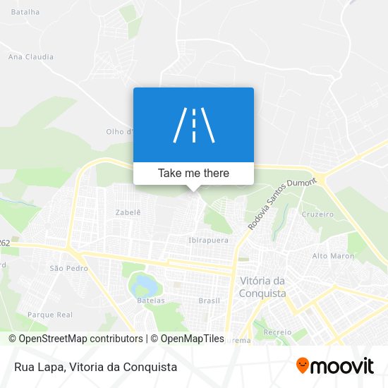 Rua Lapa map