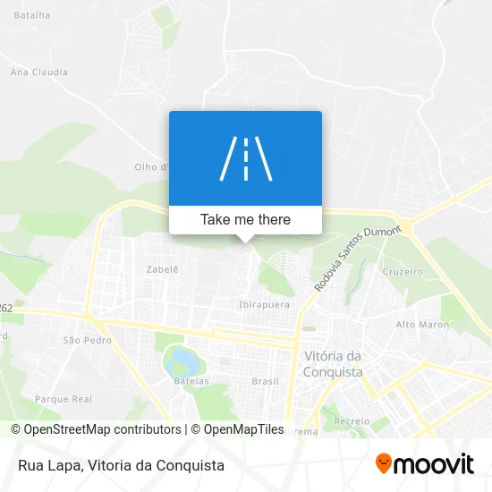 Rua Lapa map
