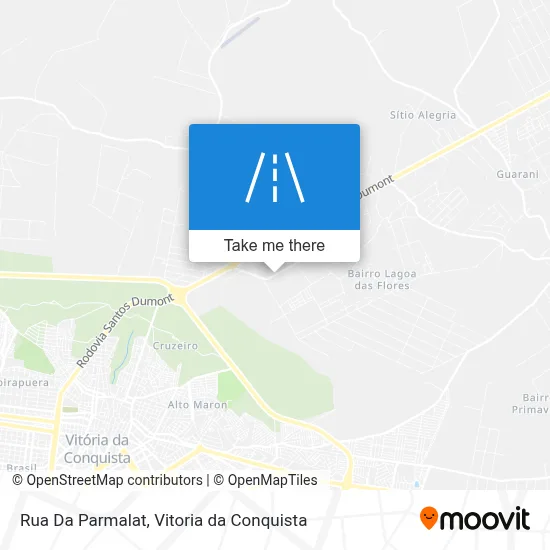 Rua Da Parmalat map