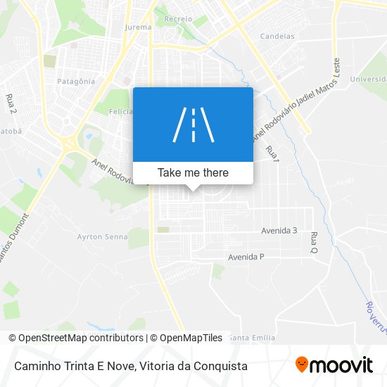 Caminho Trinta E Nove map