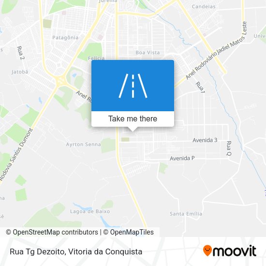 Rua Tg Dezoito map