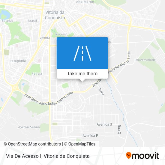 Via De Acesso I map