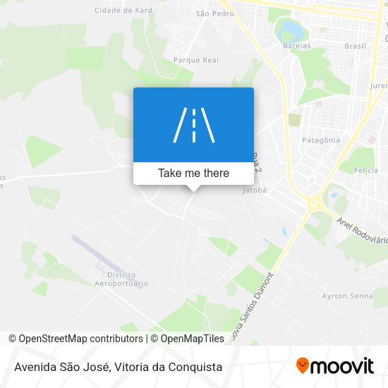 Avenida Sāo José map