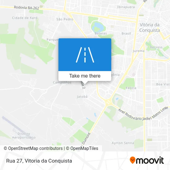 Rua 27 map