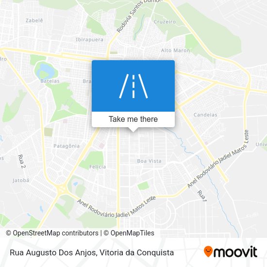 Rua Augusto Dos Anjos map