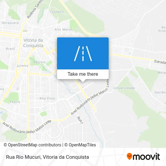 Rua Rio Mucuri map