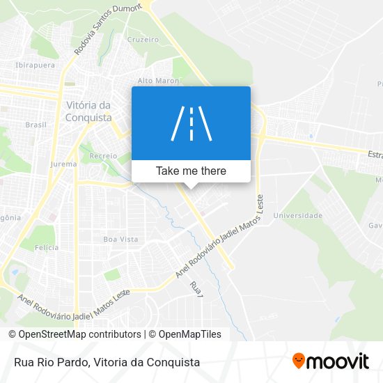 Rua Rio Pardo map
